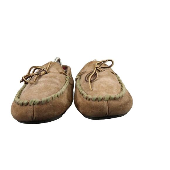 Woolrich Shoes Men 7.5 Slipper Loafer Leather Moccasin Comfort Casual Flannel XS main image 14